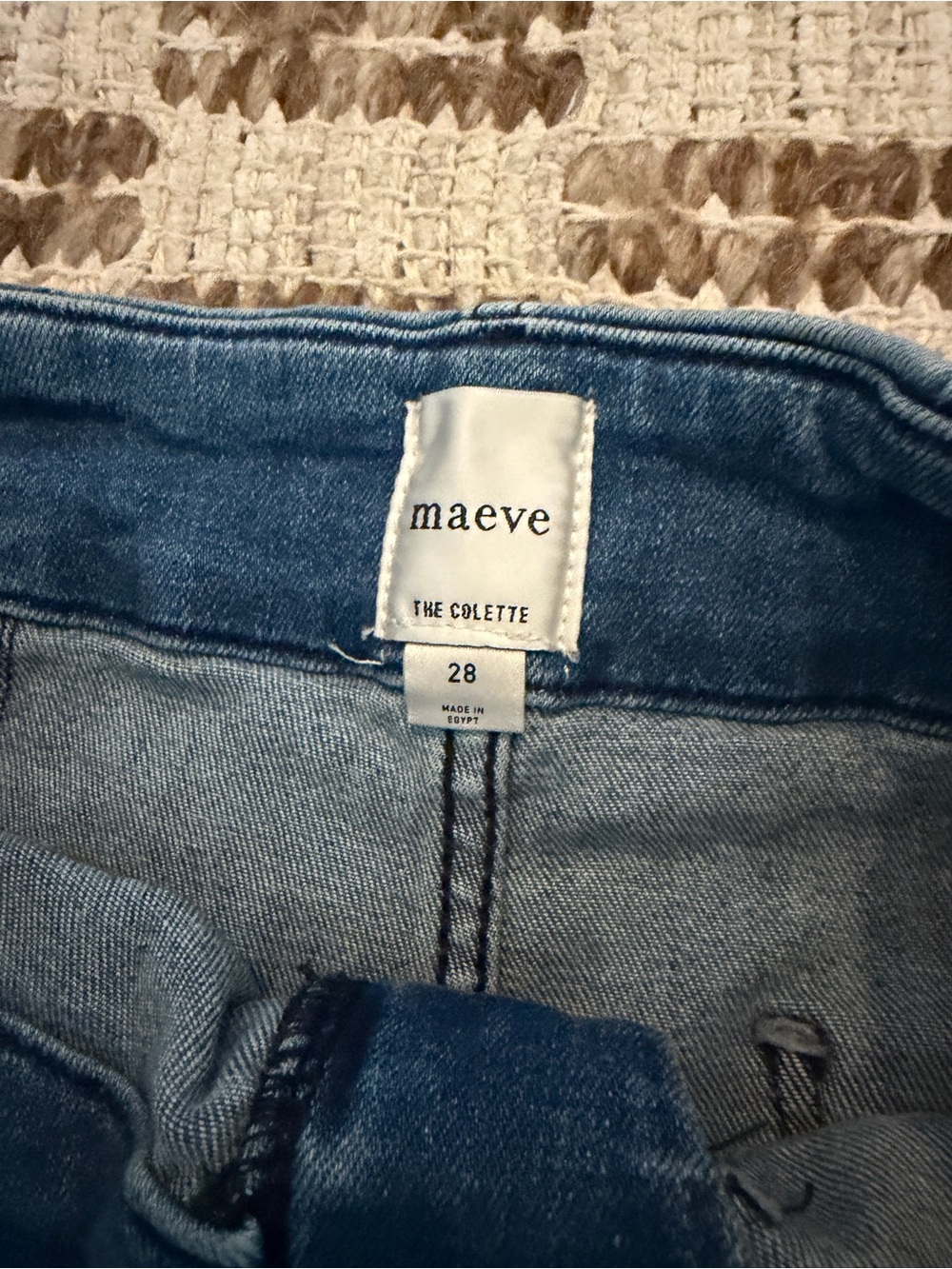 Anthropologie Maeve Collette Cropped Wide Leg Jeans - Picture 5 of 7